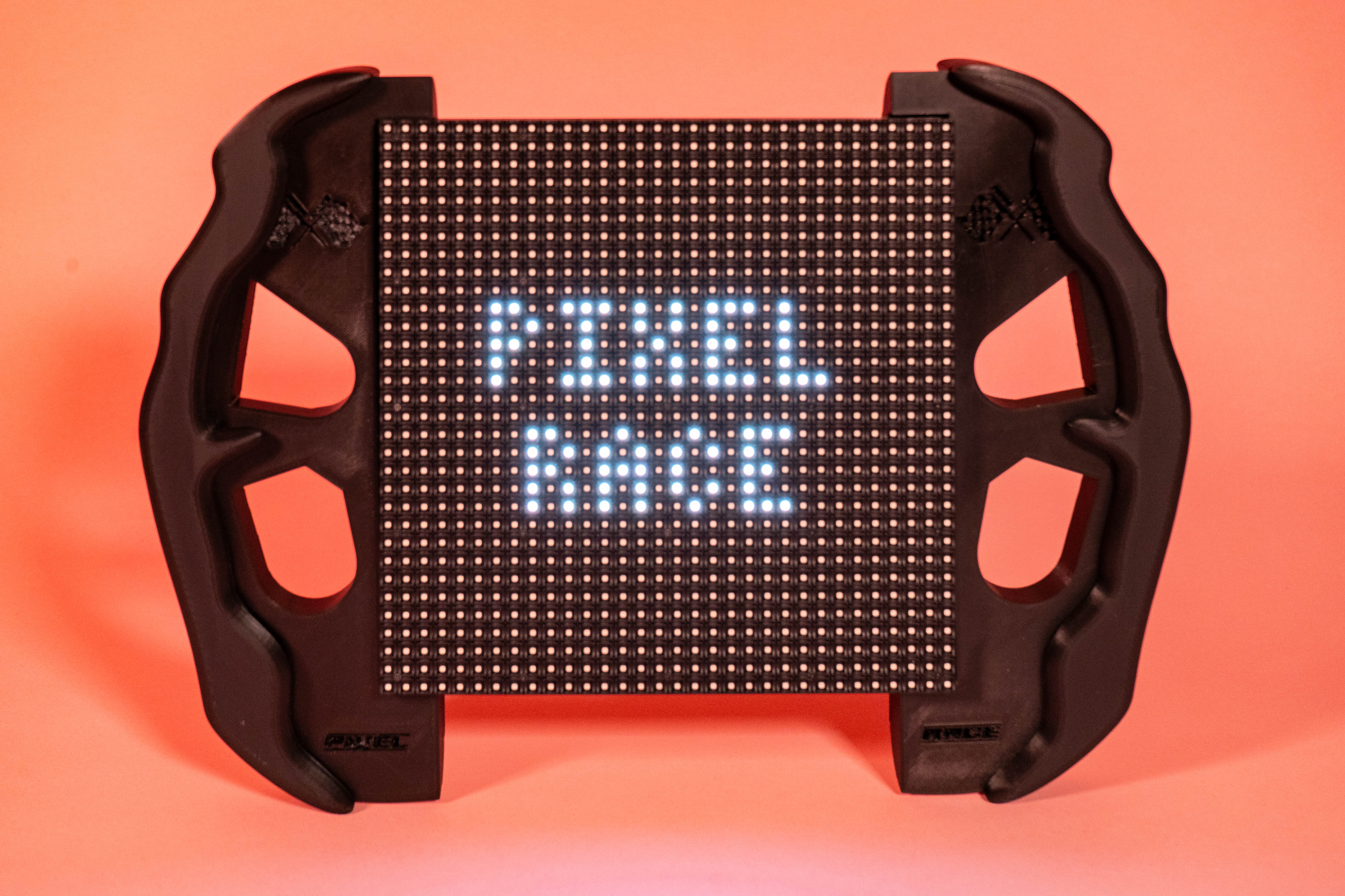 Pixel Race handheld racing device