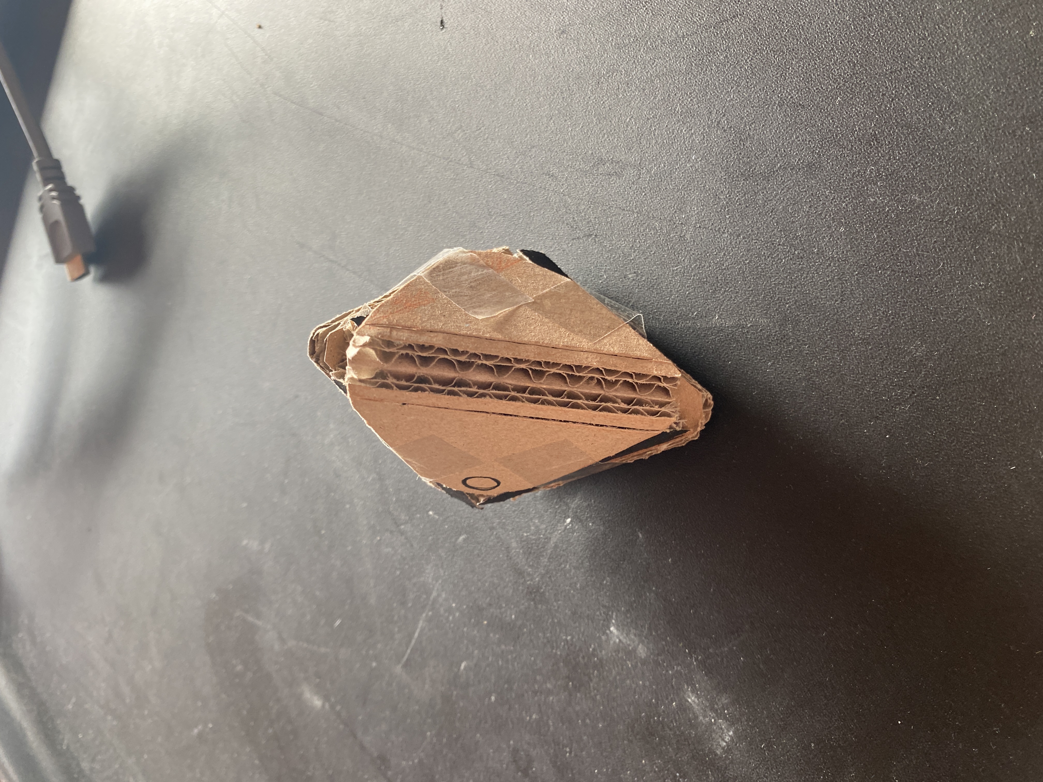 Cardboard Prototype Back
