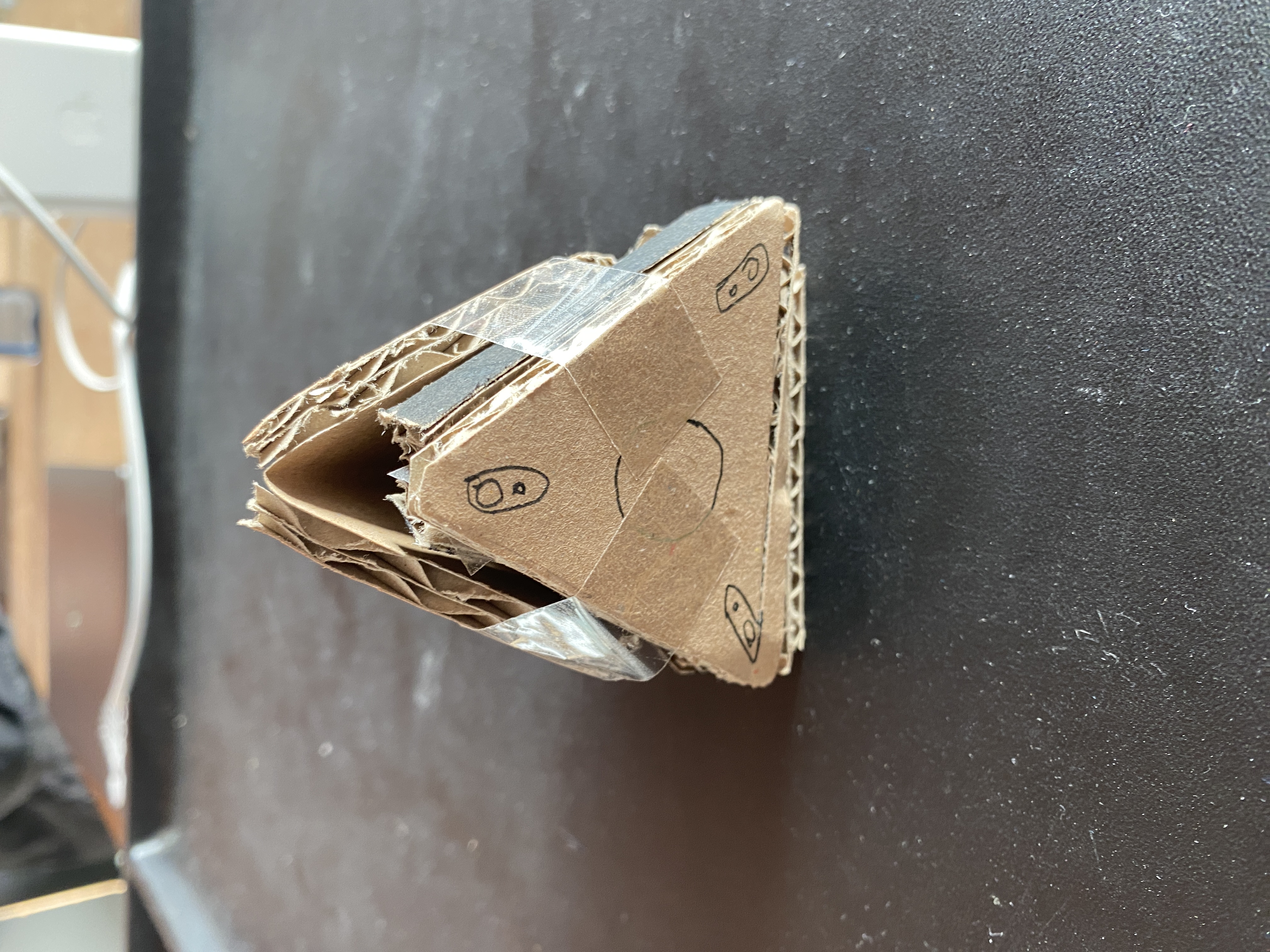 Cardboard Prototype Front