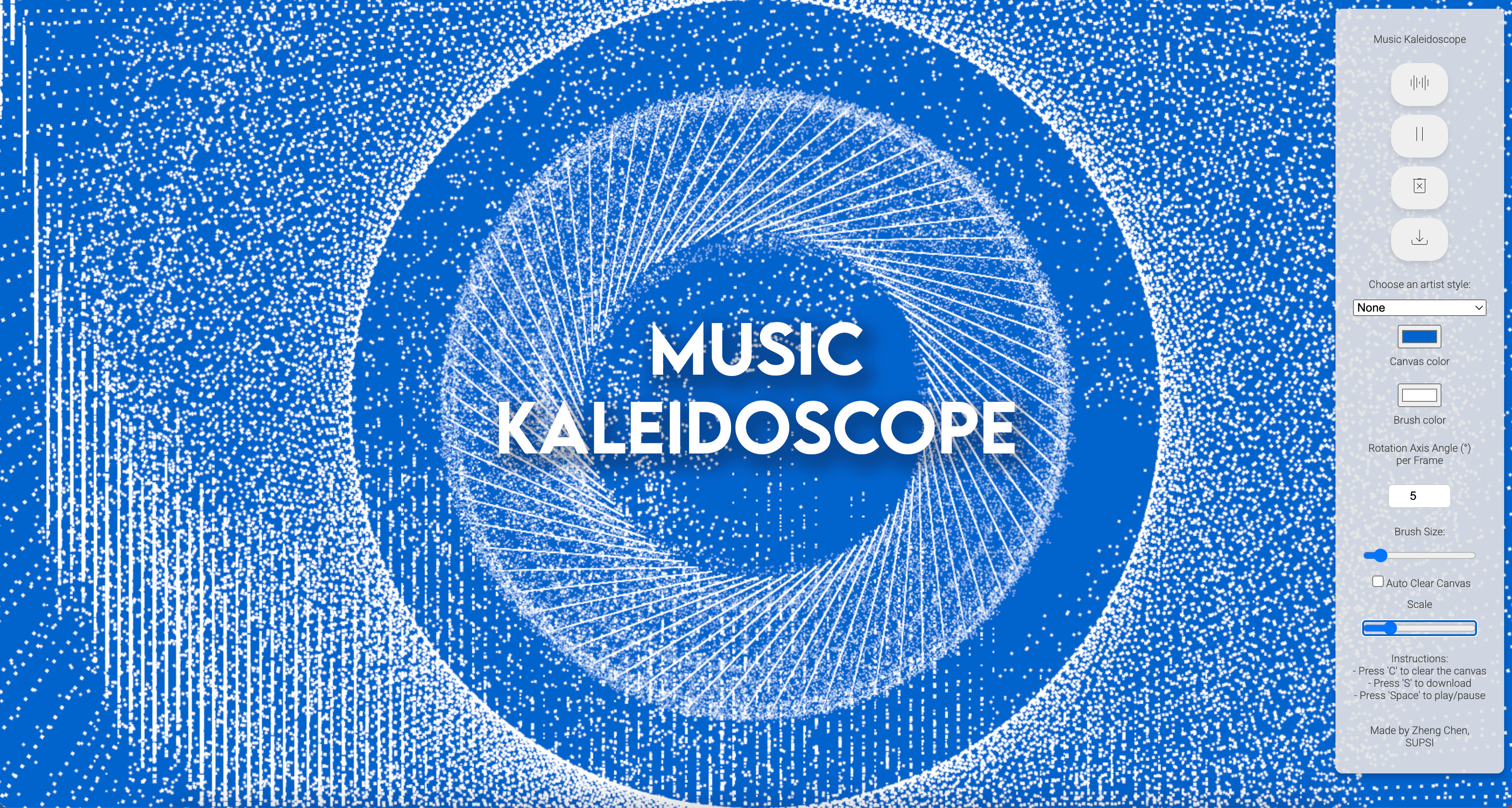 Music Kaleidoscope Project