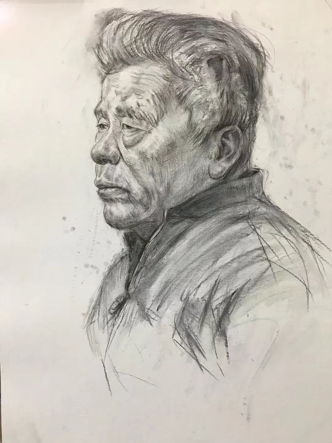 Painting old people