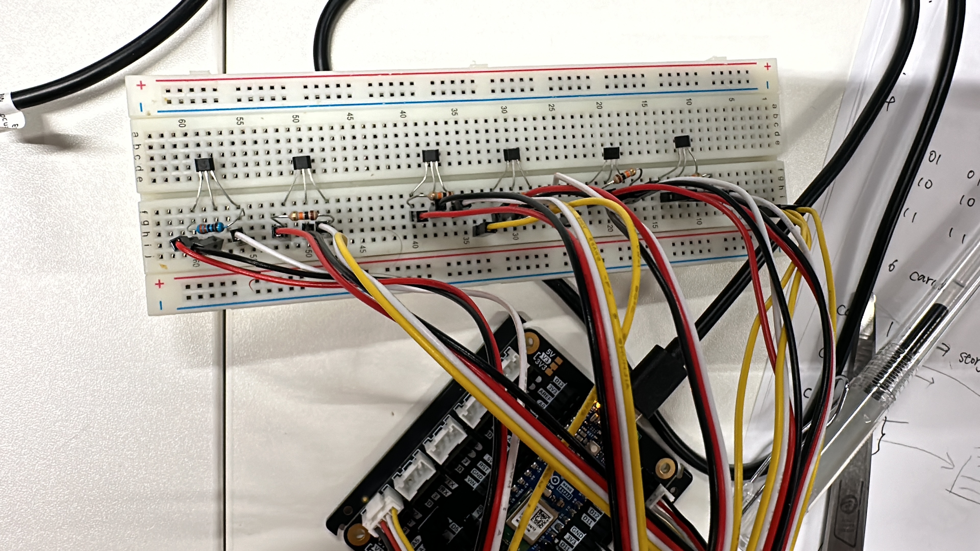 Magnetic sensor connection