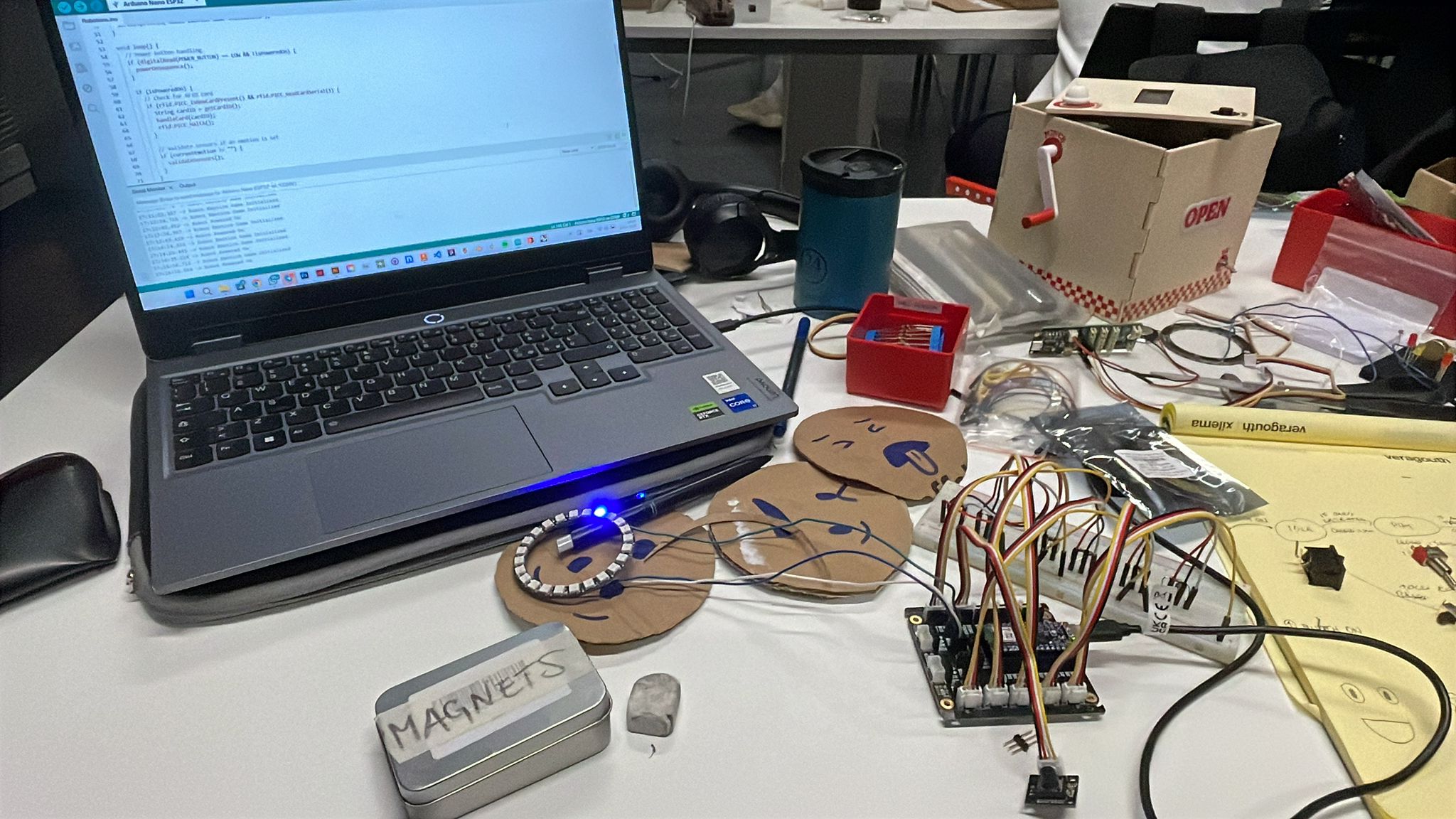 Prototype cardboard