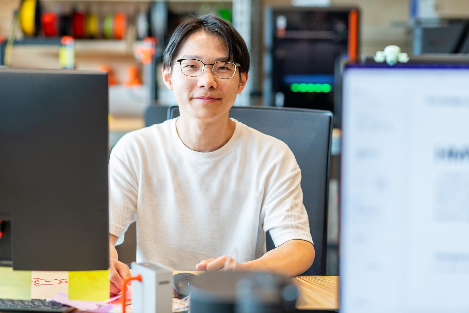 Zheng Chen featured in SUPSI testimonial on exchange experience in Kyoto, Japan